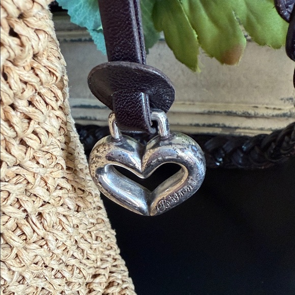 Brighton Tan and Black Woven Bag - Picture 7 of 15